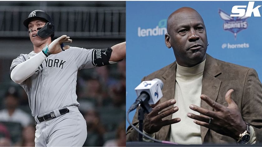 MLB fans clown Aaron Judge for recreating Michael Jordan's famous '6 Rings'  portrait but without all the championship rings: Really don't like this