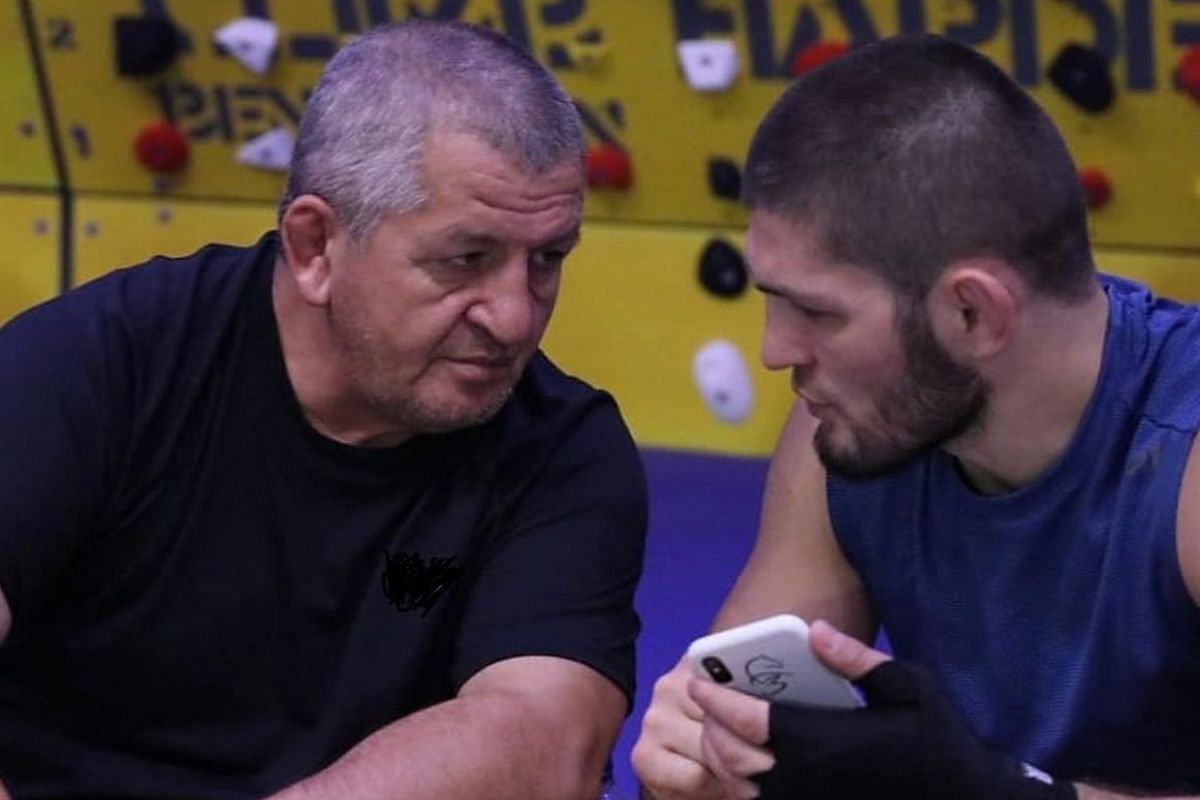 Khabib Nurmagomedov's shocking retirement in 2020 was inspired by the death of his father [Image Credit: @khabib_nurmagomedov on Instagram]