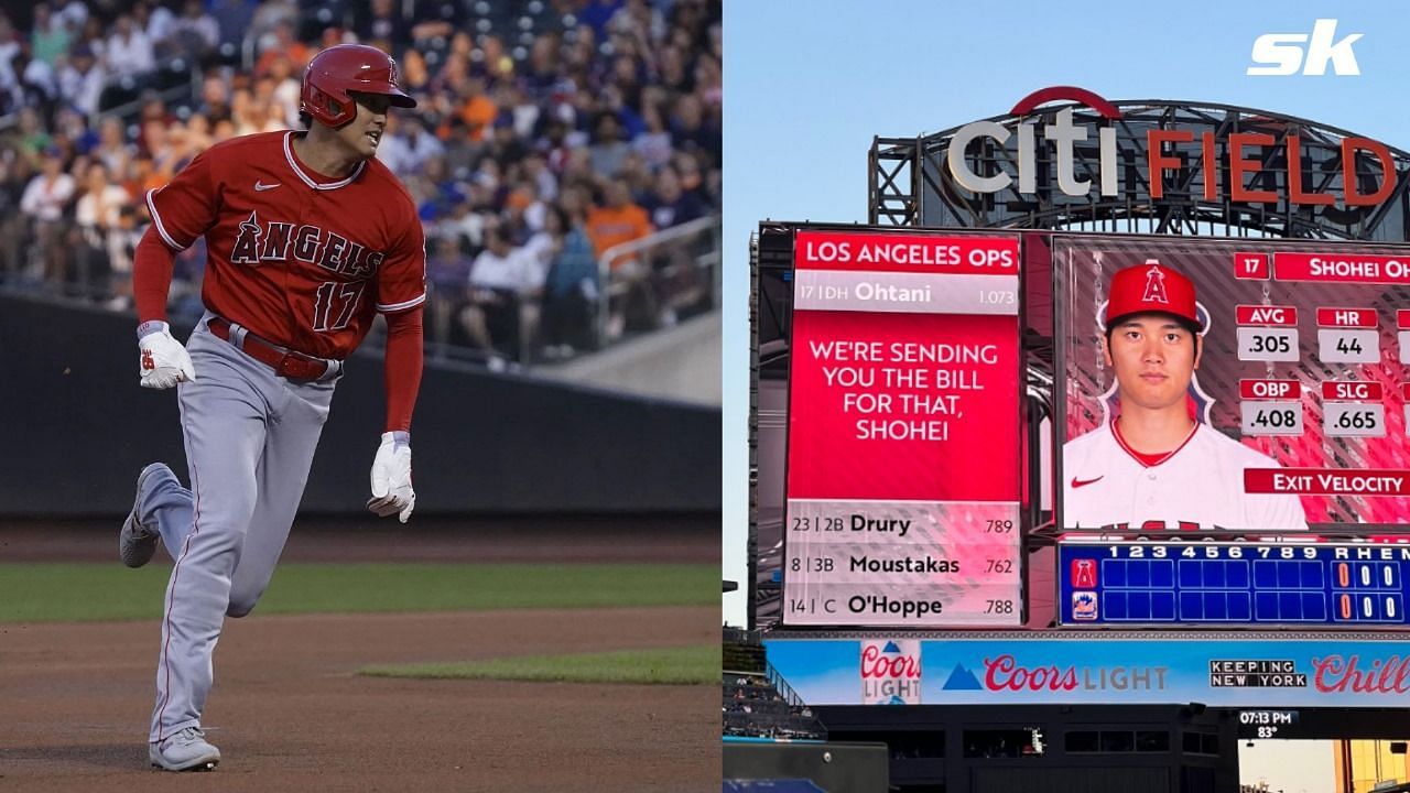 MLB fans in splits as Mets jokingly send the bill to Shohei Ohtani for breaking the lights: &quot;You don&rsquo;t get rich without being cheap&quot;