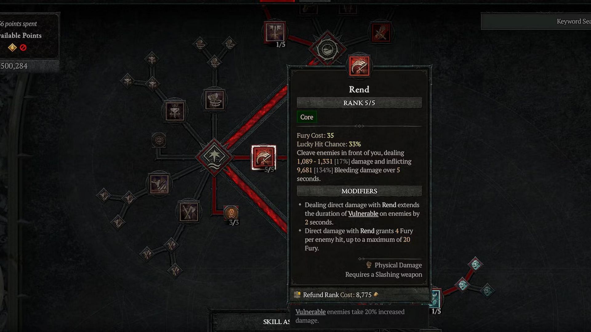 Rend build is ideal for dealing bleeding damage (Image via Diablo 4)