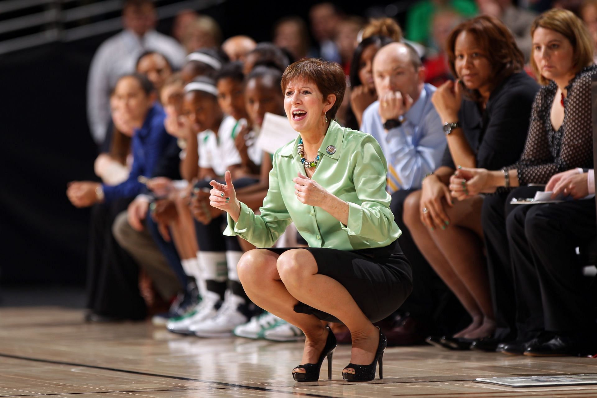 Former Notre Dame coach Muffett McGraw