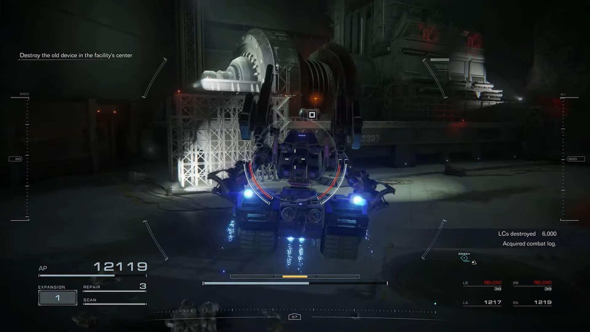 Nebula Plasma Rifle is one of the best secret weapons in Armored Core 6 (Image via FromSoftware)