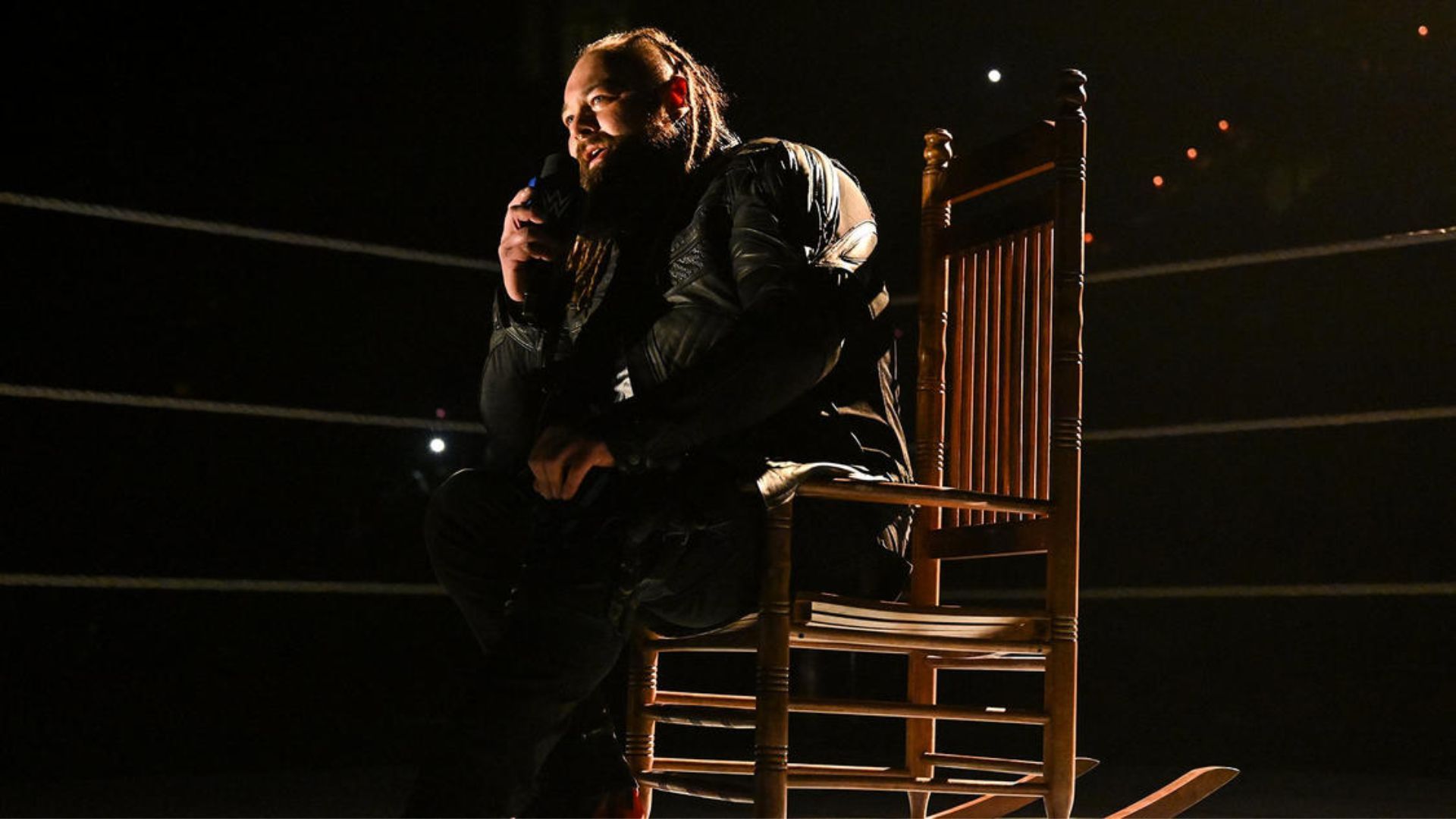 Bray Wyatt during a promo. Image Credits: wwe.com 