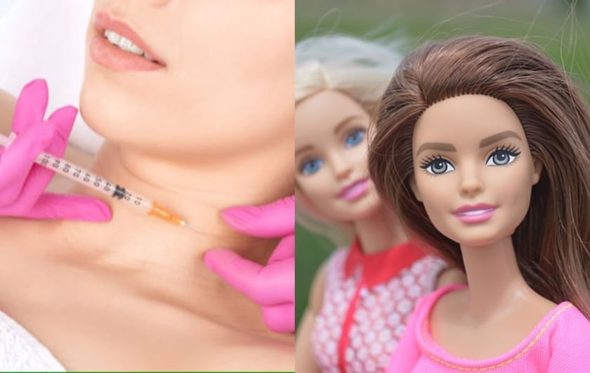 What is the new "Barbie Botox" trend?