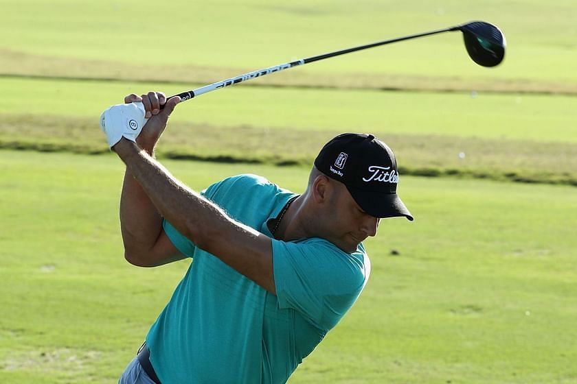 Derek Jeter spotted golfing at his at star-studded golf tourney in Bahamas.
