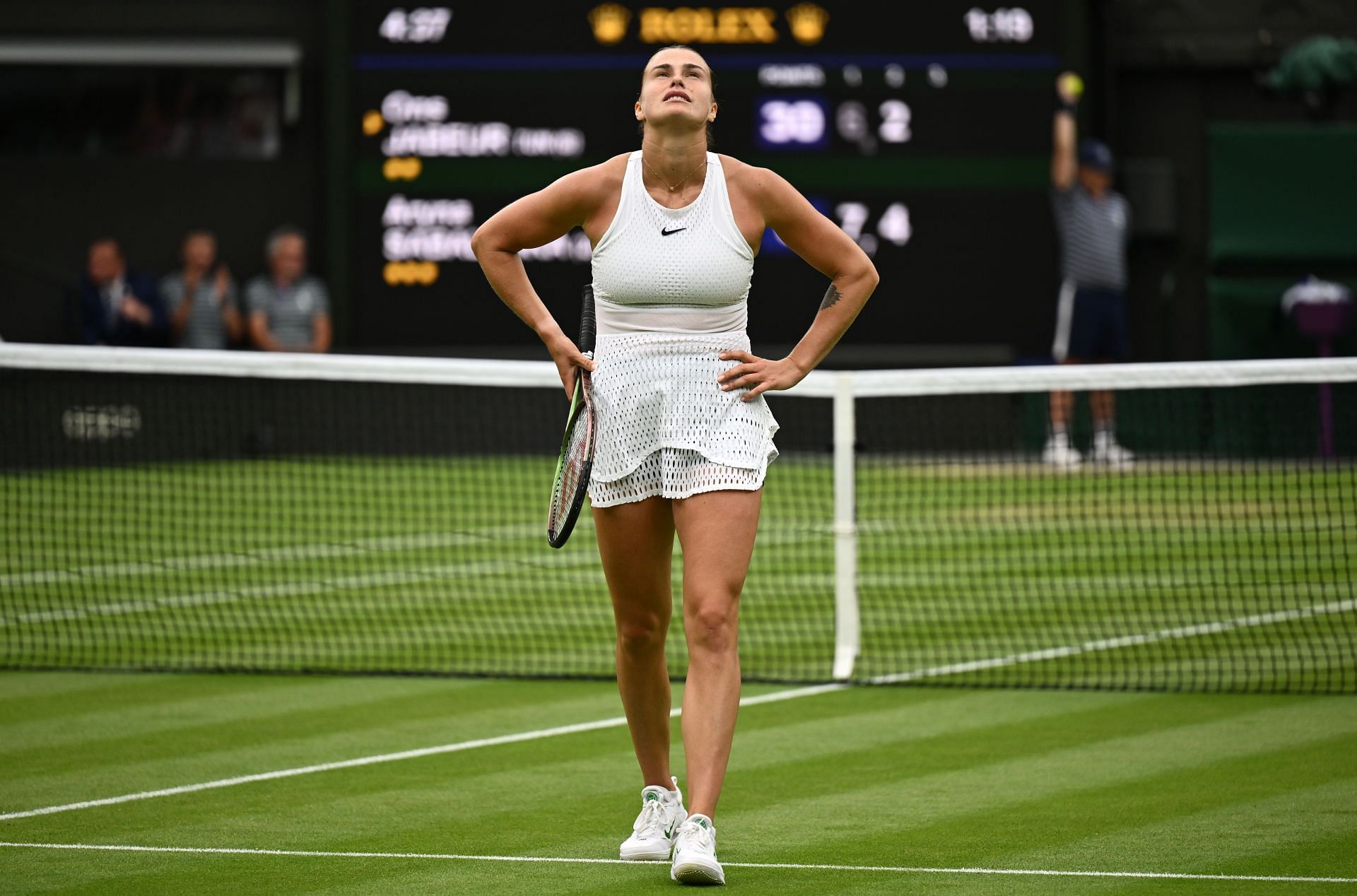 Aryna Sabalenka at the 2023 Wimbledon Championships