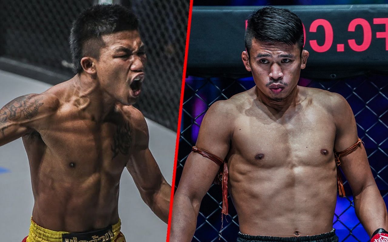 Rodtang (Left) faces Superlek (Right) at ONE Friday Fights 34