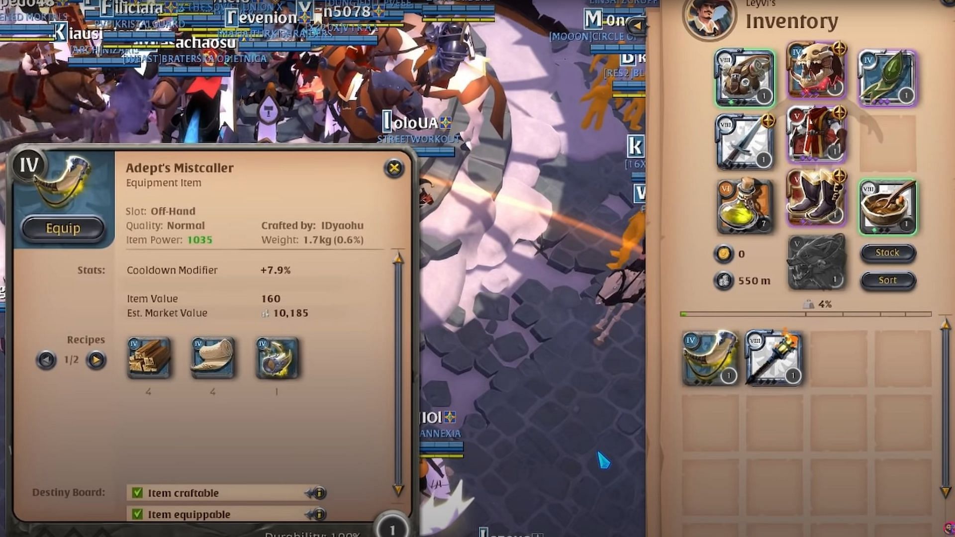 Inventory UI - Albion Online Wiki