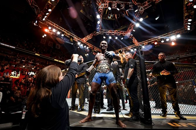 "I made stone bleed" - When Israel Adesanya channeled his inner Muhammad Ali after knocking out Alex Pereira at UFC 287