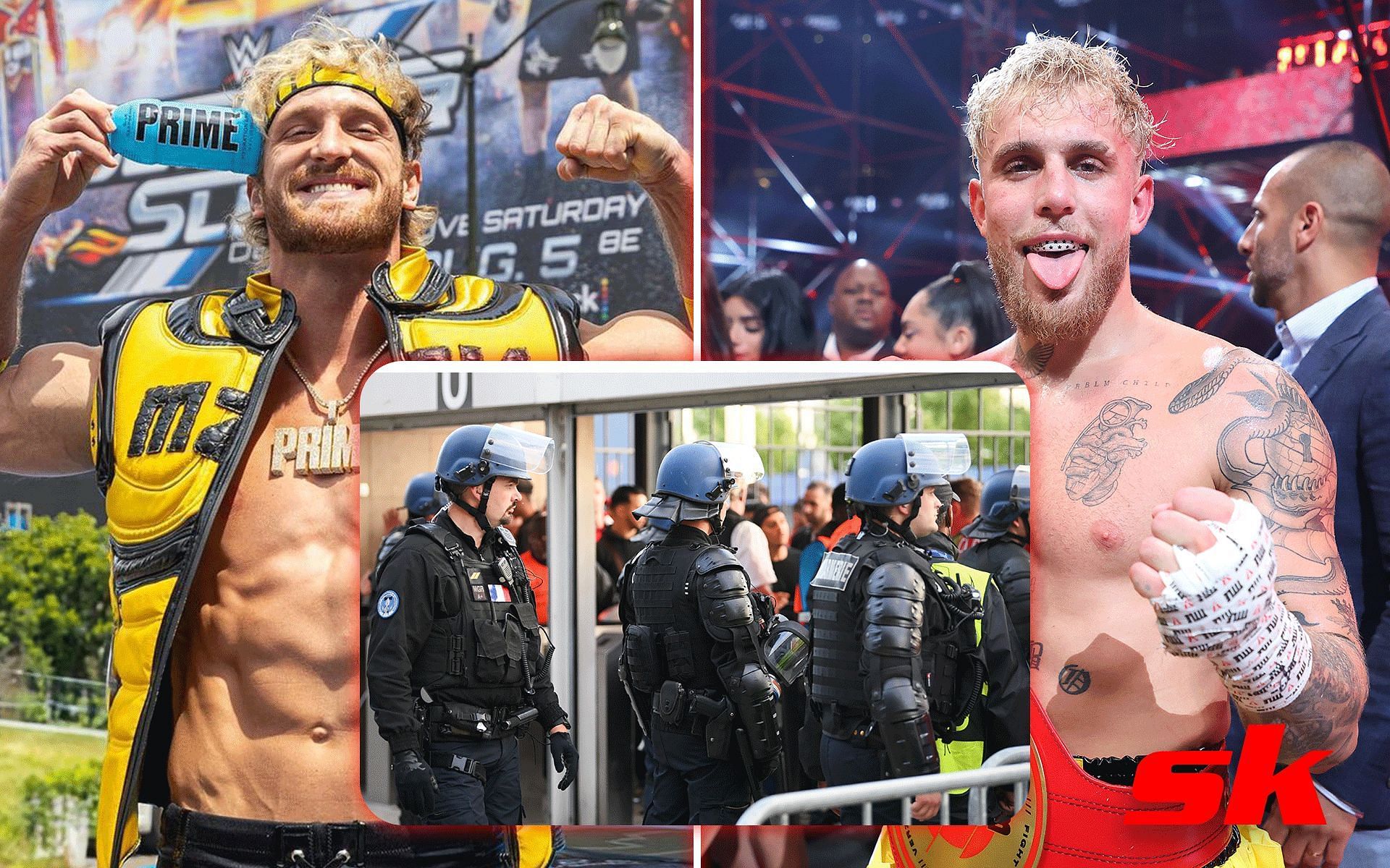 [Images via @loganpaul Instagram and Getty Images]