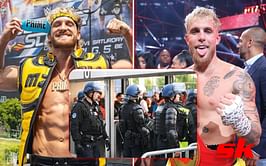 Logan Paul will have police escort him to Jake Paul vs. Nate Diaz after huge WWE SummerSlam win
