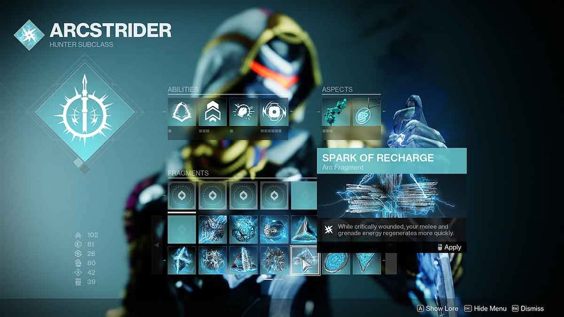 Recharge your melee abilities and grenade with Spark of Recharge (Image via Bungie)