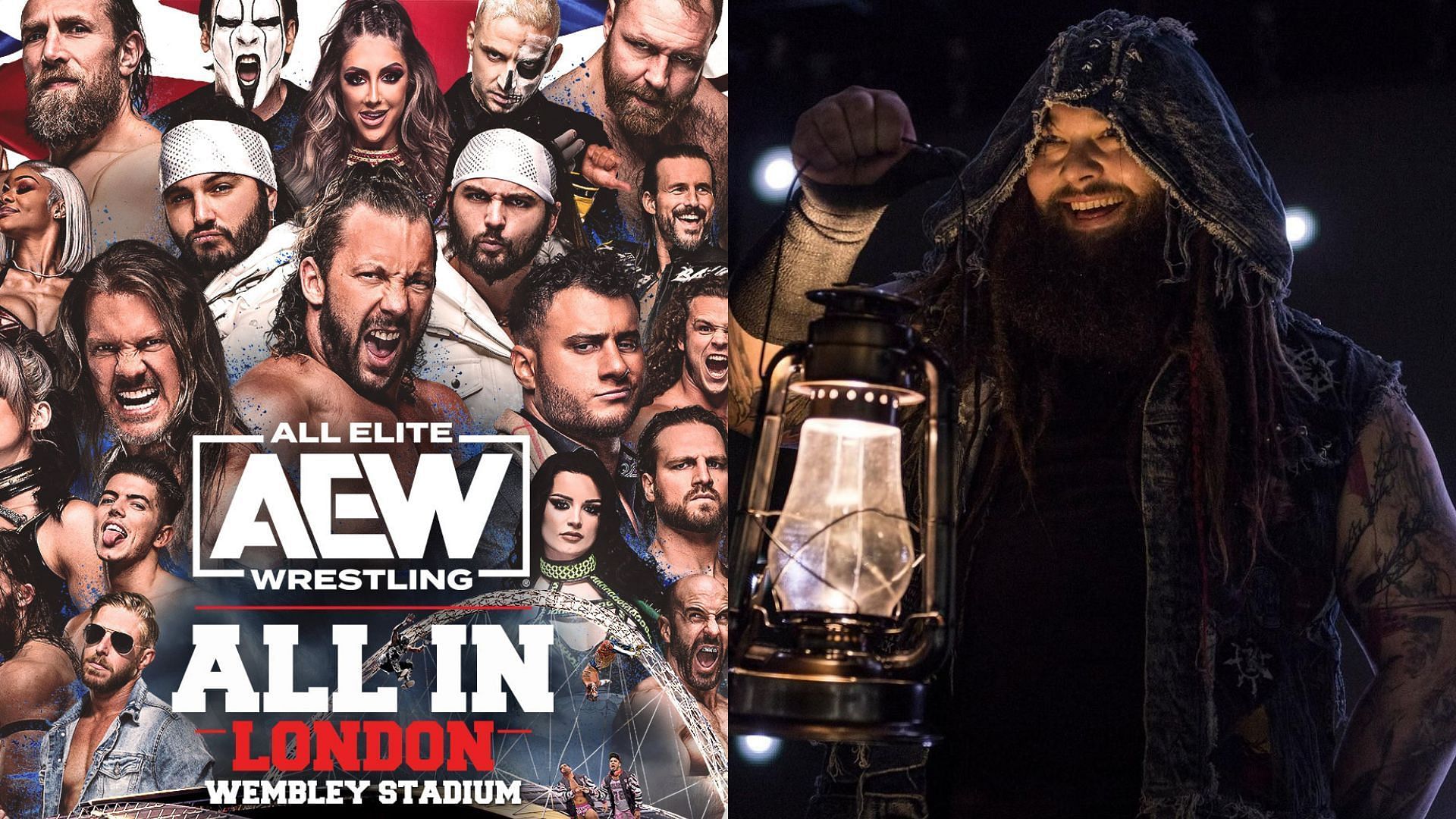 AEW All In aired live today in London. 