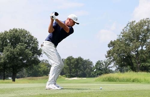 Nick Hardy at the FedEx St. Jude Championship (via Getty Images)