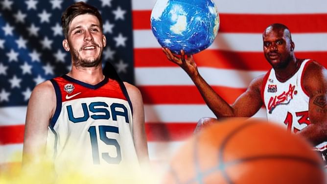 "Shaq, I guess" - Austin Reaves drops his dream all-time USA starting 5 amongst other revelations