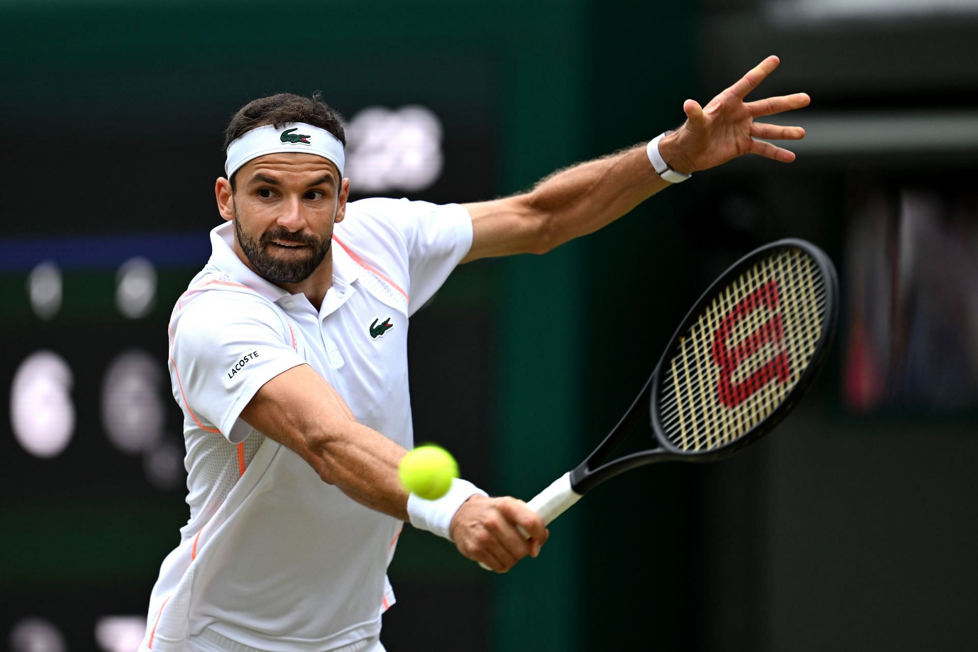 Grigor Dimitrov on Day Eight of The Championships - Wimbledon 2023