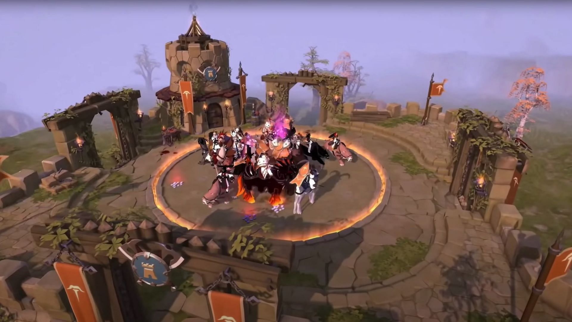 Albion Online shows off a tanking build with the Iron-Clad Staff