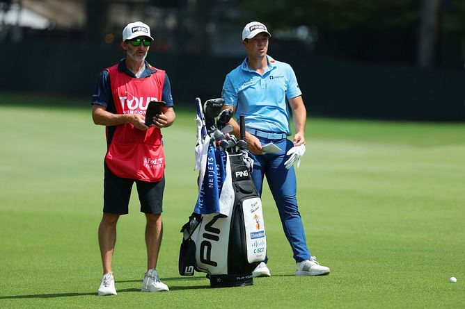 Who is Viktor Hovland’s caddie, Shay Knight? Everything you need to know about the popular bagman