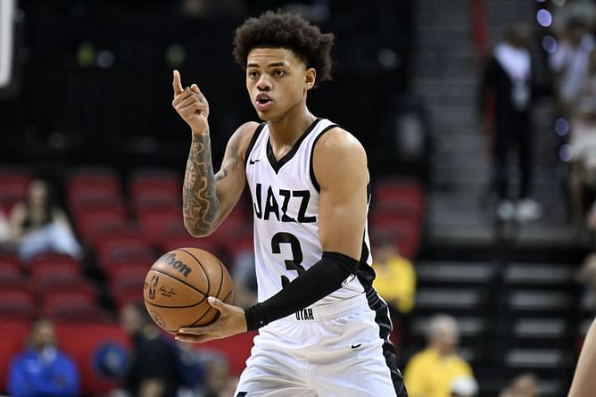 “I think I’ll end up with 77” - Keyonte George gets his NBA 2K24 rating right in one go