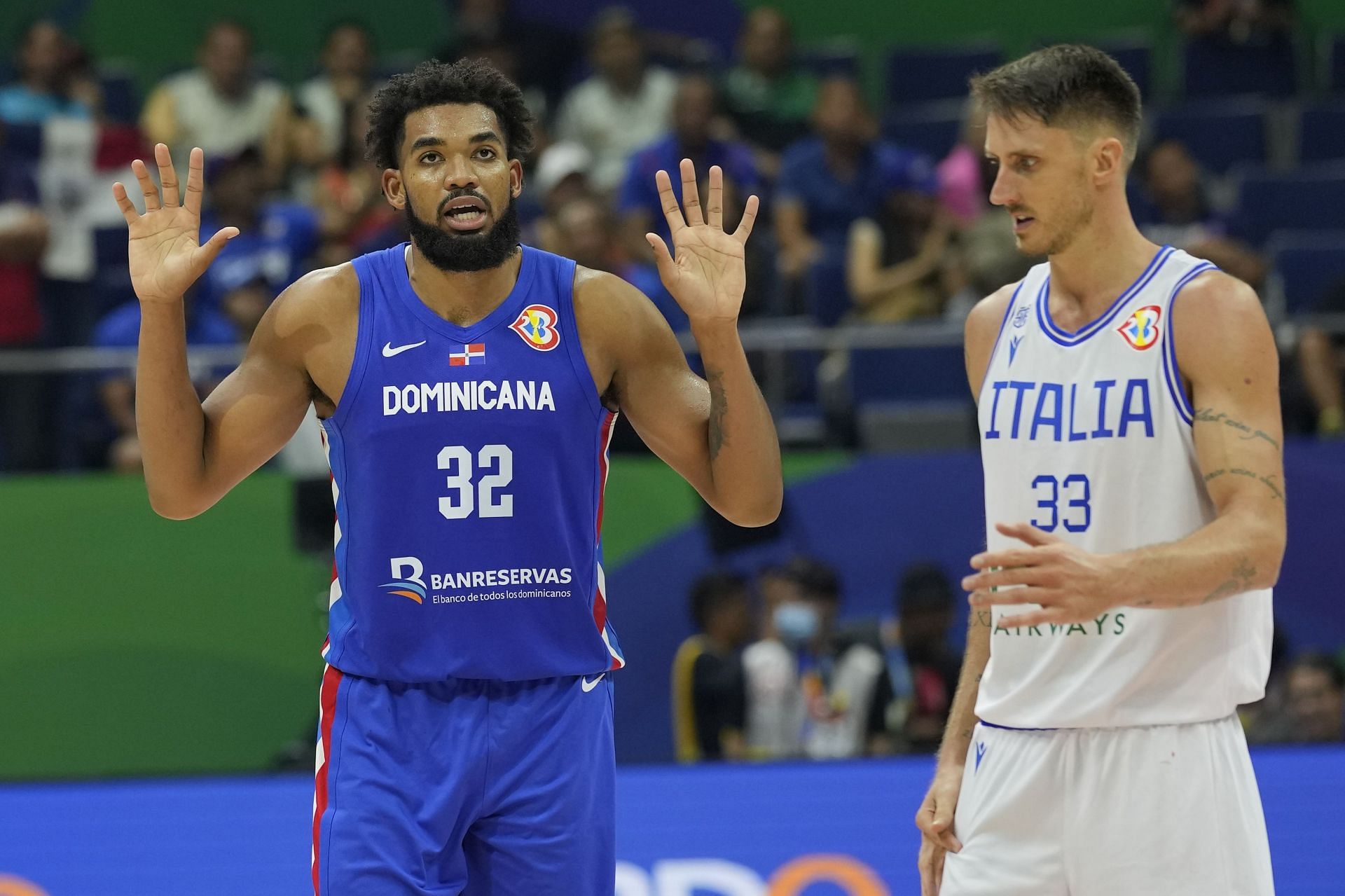 World Cup Italy Dominican Republic Basketball