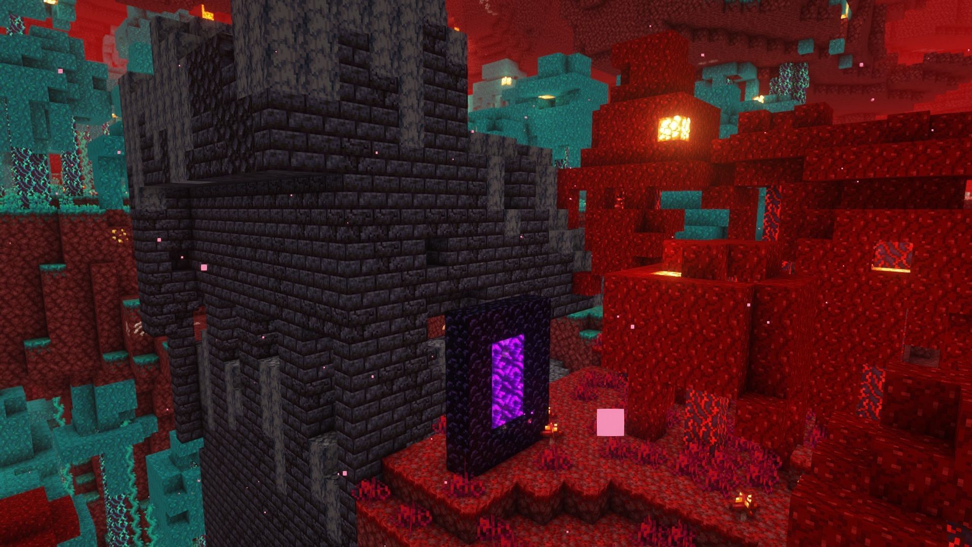 Bastions generate in most biomes of the Nether (Image via Mojang)