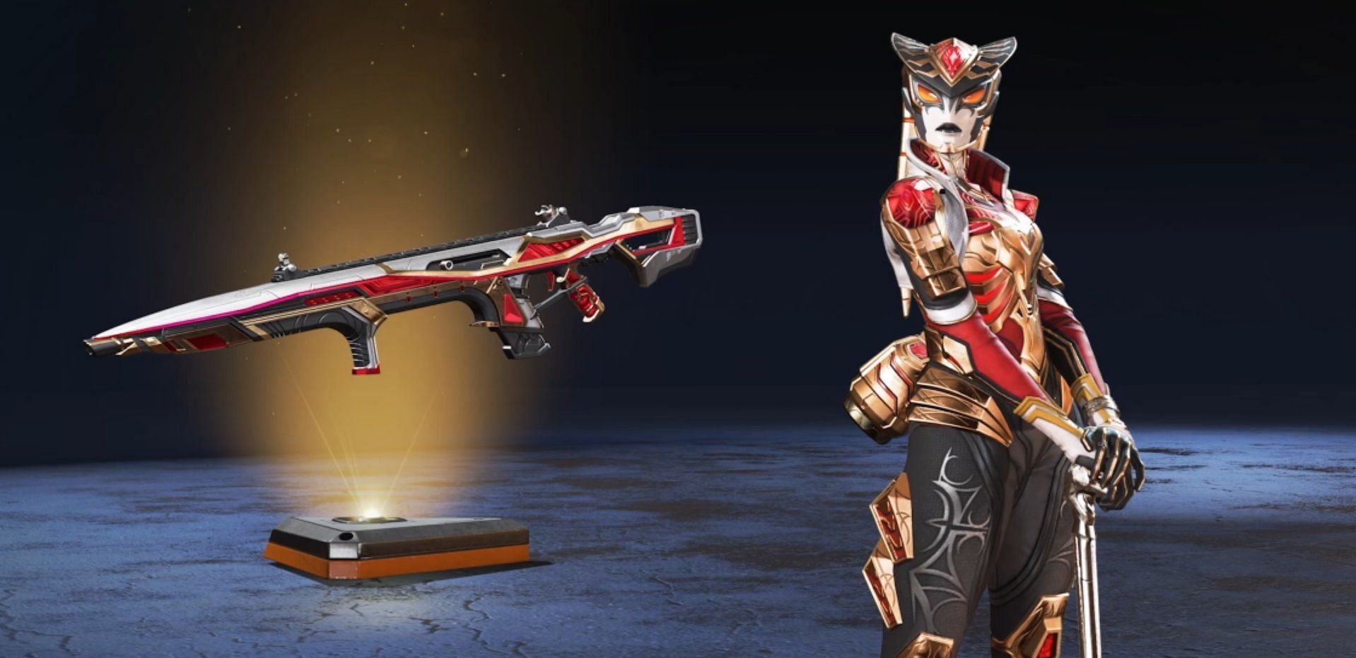 Loba and Longbow Marksman Rifle Death Dynasty Collection Event Skin (Image via Respawn Entertainment)