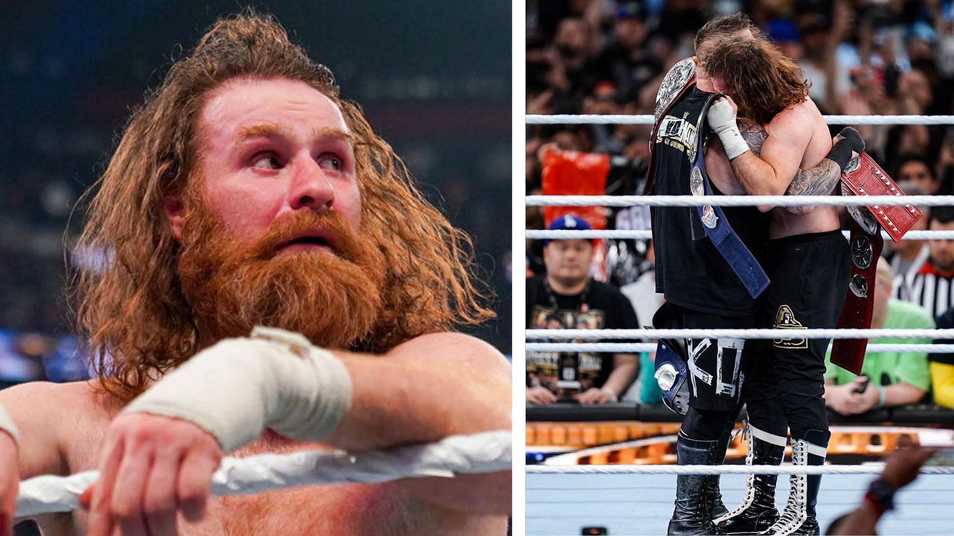 WWE Tag Team Champion Sami Zayn is current dealing with an injury