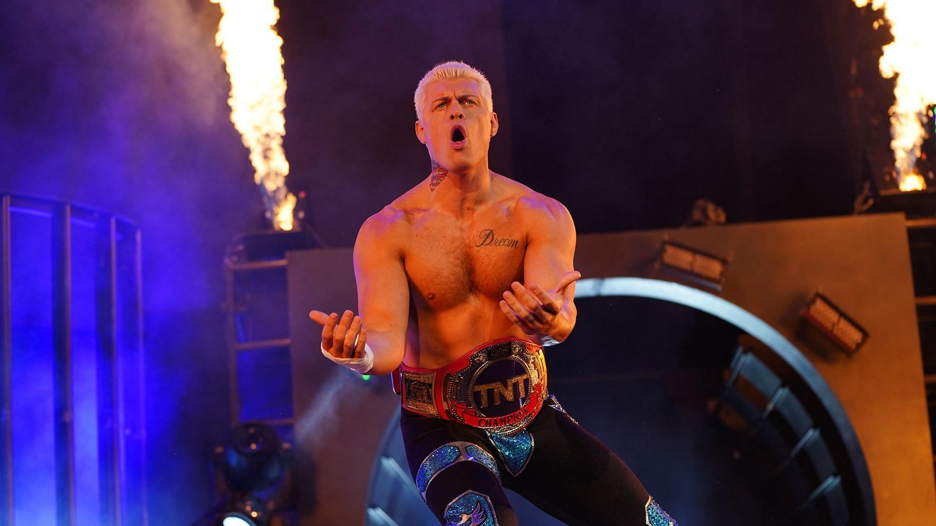 Cody Rhodes is a three-time TNT Champion