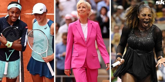 "How she speaks of Gauff is how she talked about Serena years ago" - Fans slam Chris Evert for praising Coco Gauff and ignoring Iga Swiatek