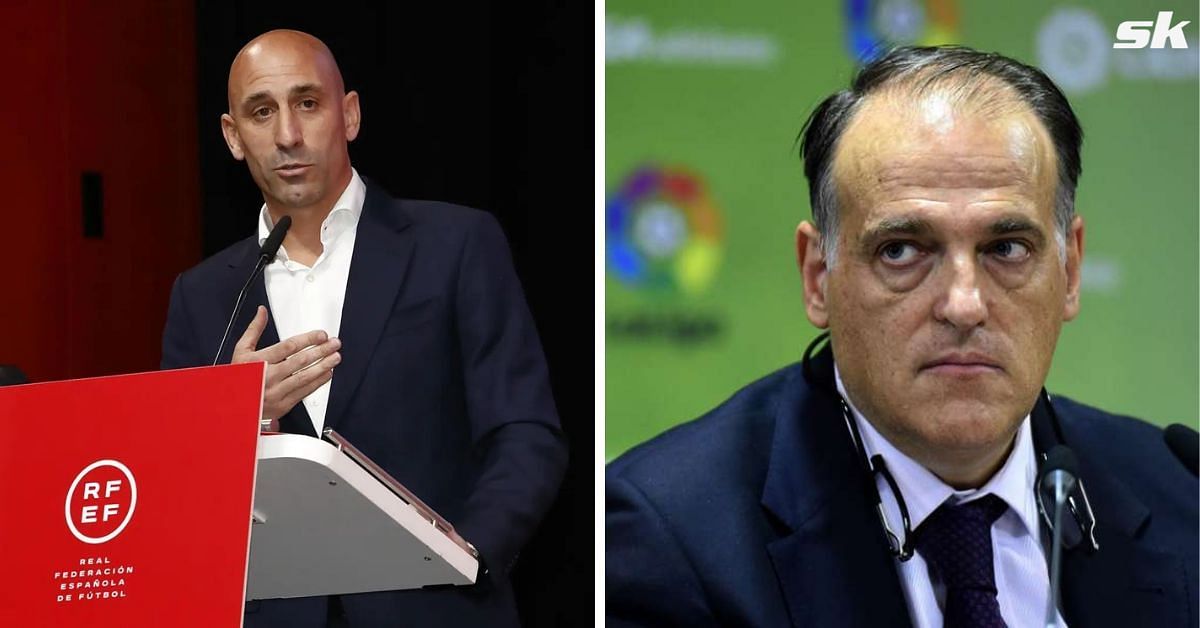La Liga president Javier Tebas has criticised Luis Rubiales.