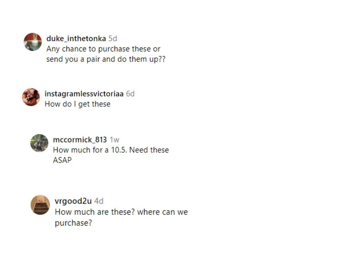 Fans want to know if Kai is selling the pair ( Image via Instagram/ Ant kai)