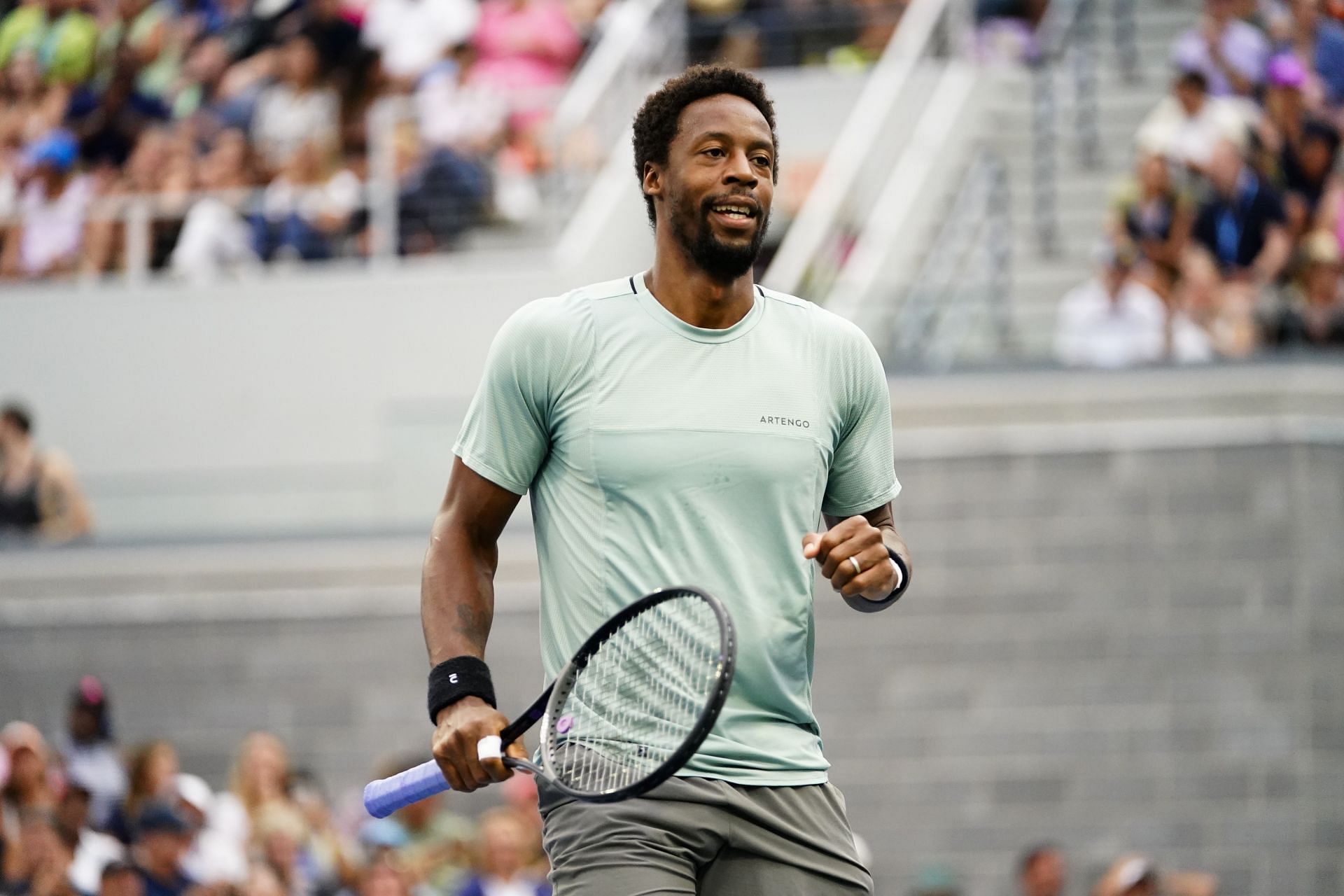 Monfils has reached the second round.