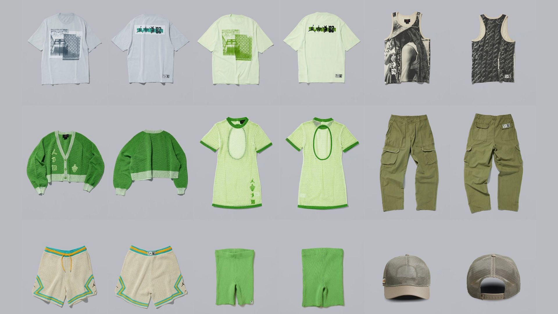 Take a closer look at the apparel items of this assortment (Image via Twitter/@fullress)