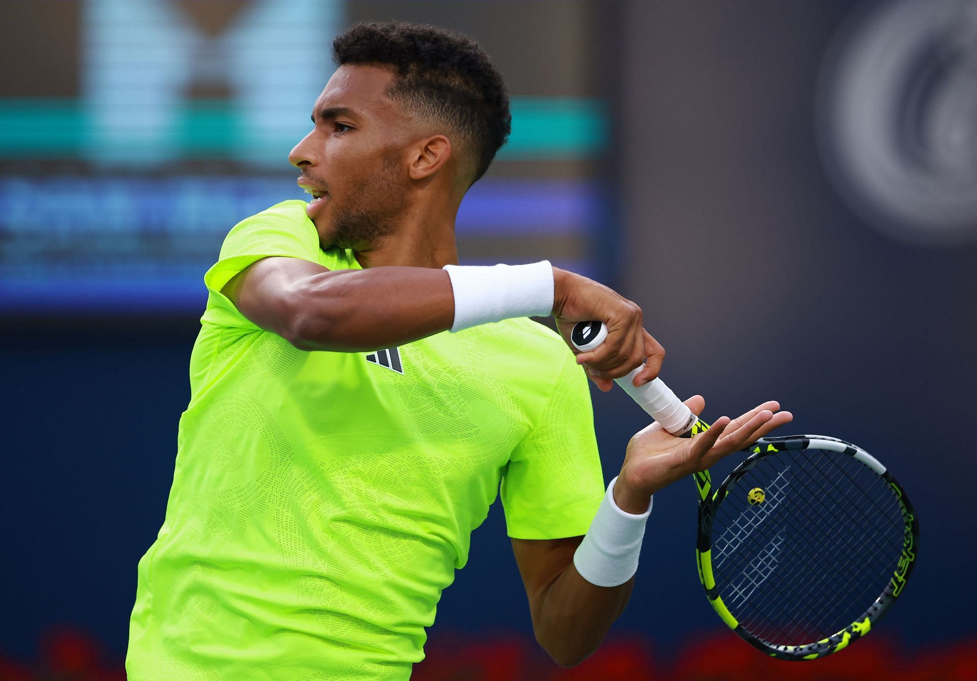 Felix Auger-Aliassime at the 2023 Canadian Open.