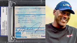 Story of how Michael Jordan's used credit card once sold for over $3,000 dollars