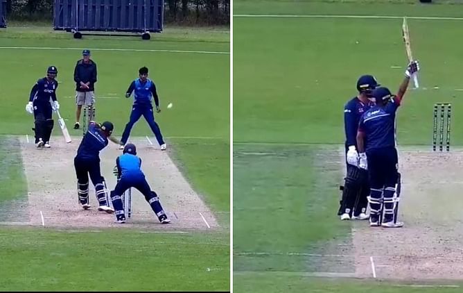 [Watch] Prithvi Shaw hits blistering half-century for Northamptonshire in practice match ahead of county debut