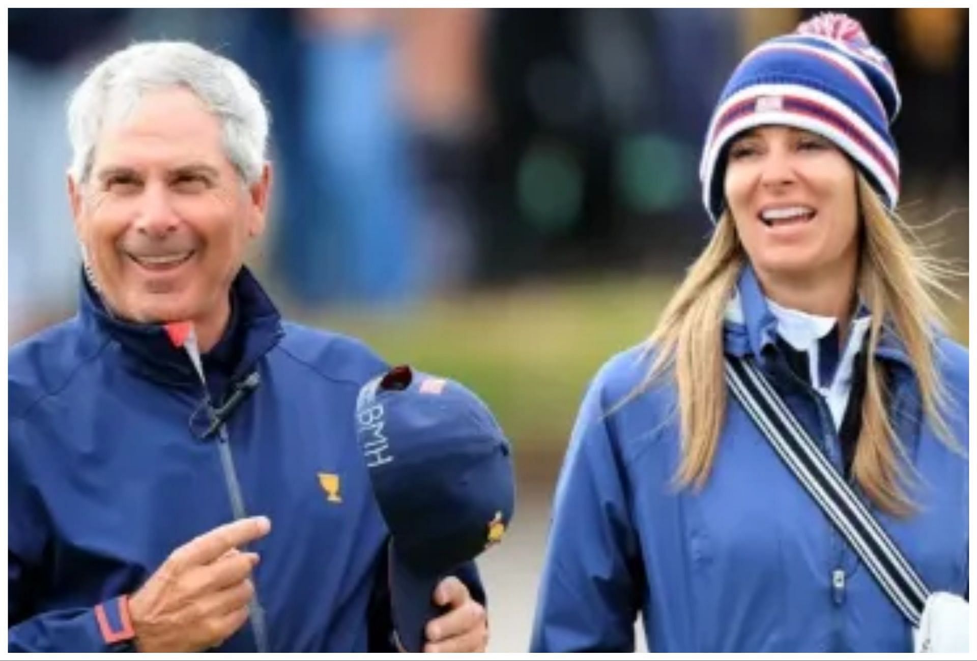 Fred Couples and wife Suzanne Hannemann 