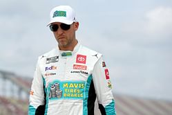 Denny Hamlin gifted a unique peace offering to Kyle Larson from Michael Jordan's Grove XXIII golf club