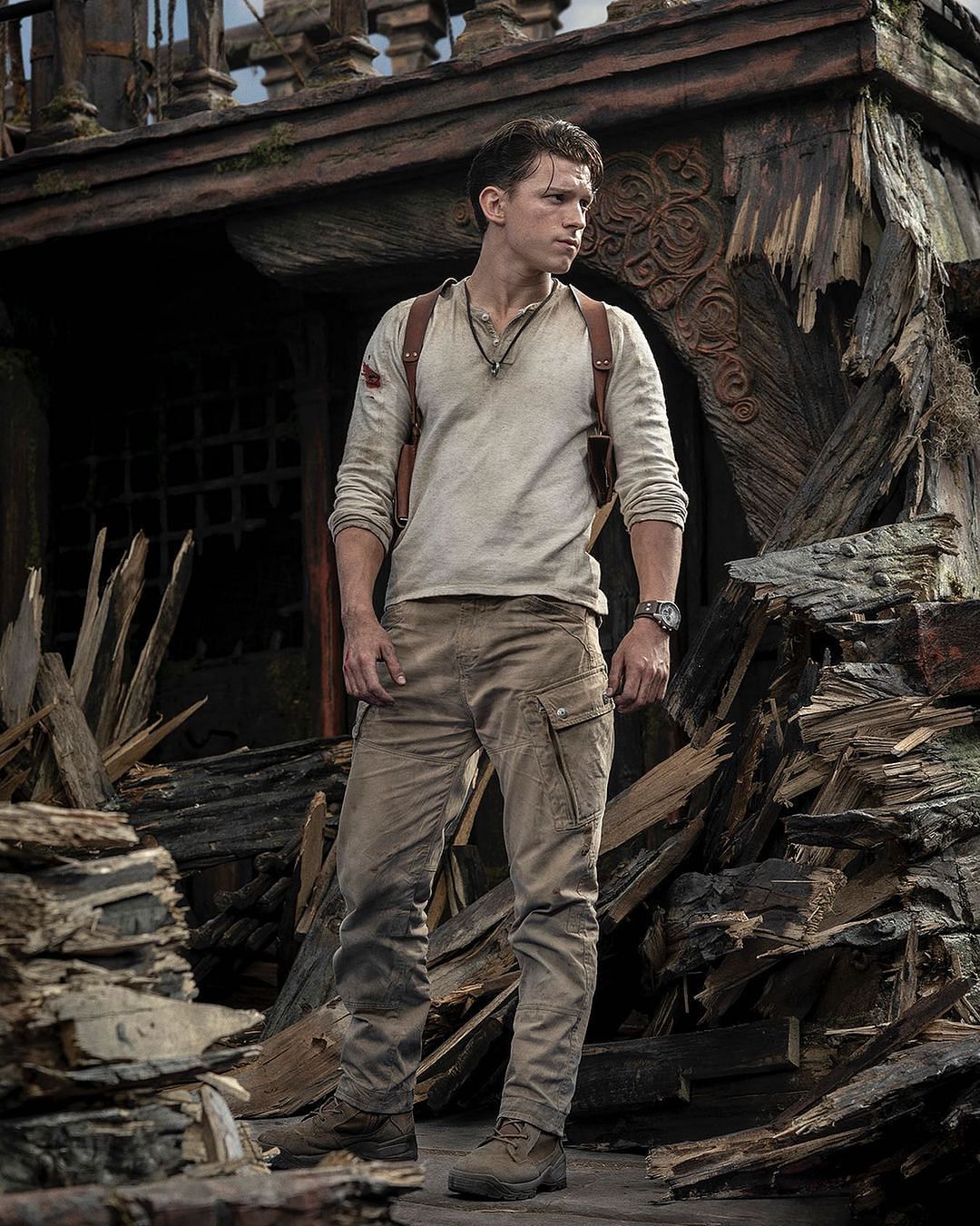 Who played Nathan Darke in Uncharted?