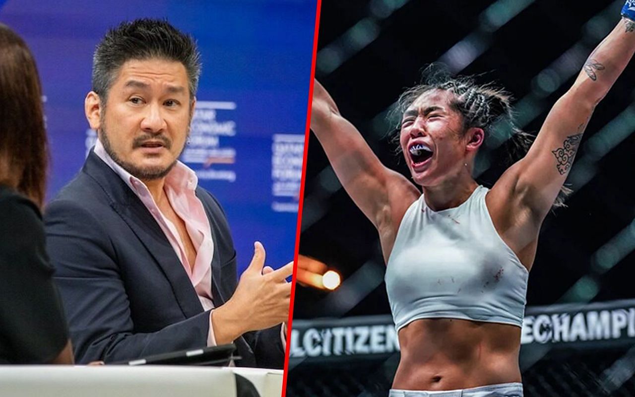 Chatri Sityodtong (L) and Angela Lee (R) | Photo credit: ONE Championship