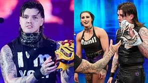 Dominik Mysterio shows off his new tattoo