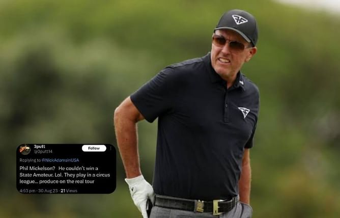 “He couldn’t win a State Amateur” – Fans divided as Phil Mickelson misses out on US Ryder Cup team spot