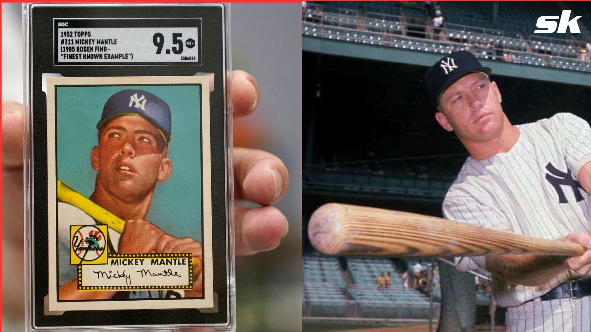 Top 7 Most Expensive Mickey Mantle Baseball Cards