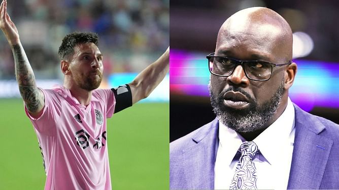 Shaquille O'Neal in awe of $600 million Inter Miami's star Lionel Messi's greatest free-kick