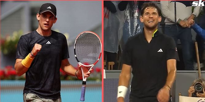 WATCH: Emotional Dominic Thiem basks in the limelight in front of home fans after saving 5 match points to reach first ATP final since 2020