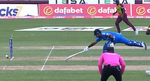 [Watch] Kyle Mayers runs out Suryakumar Yadav with direct hit in IND vs WI 2nd T20I