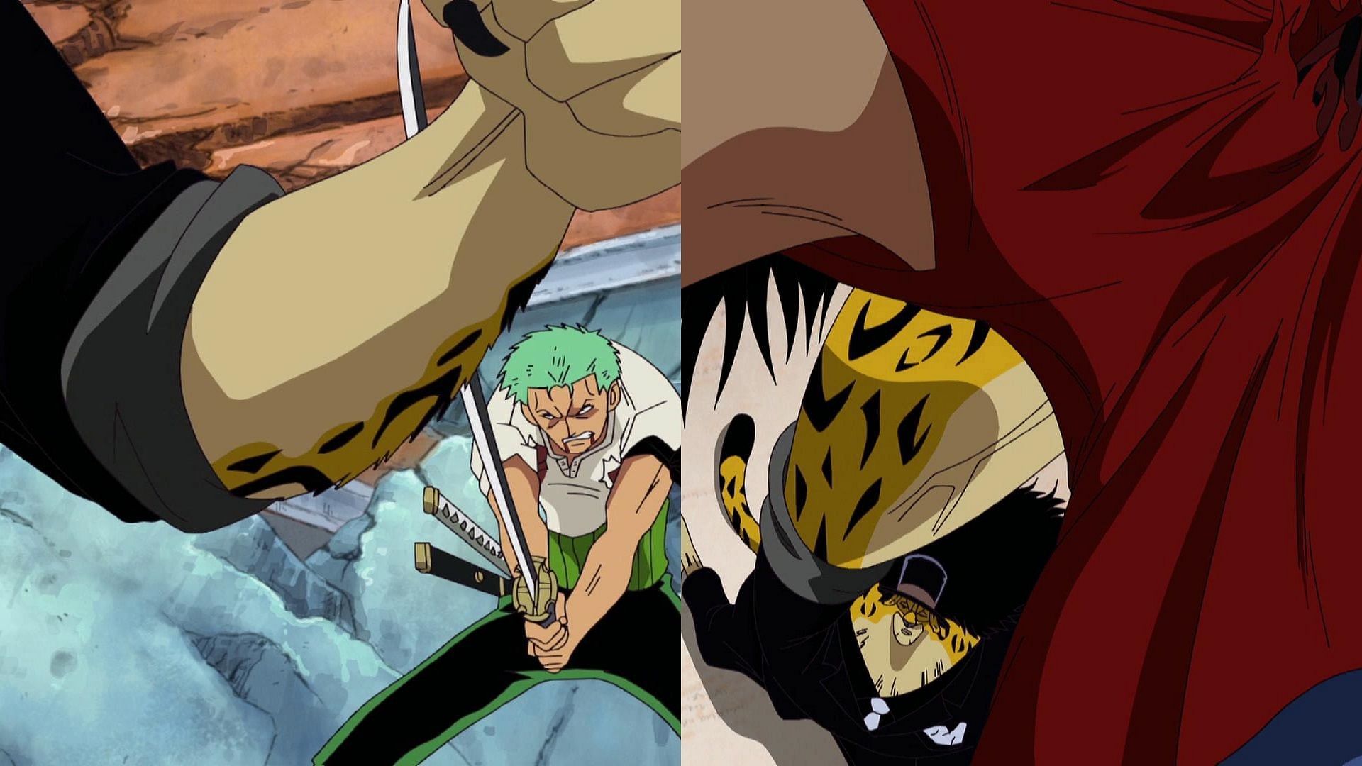 In Water Seven, Lucci annihilated Luffy and Zoro (Image via Toei Animation, One Piece)