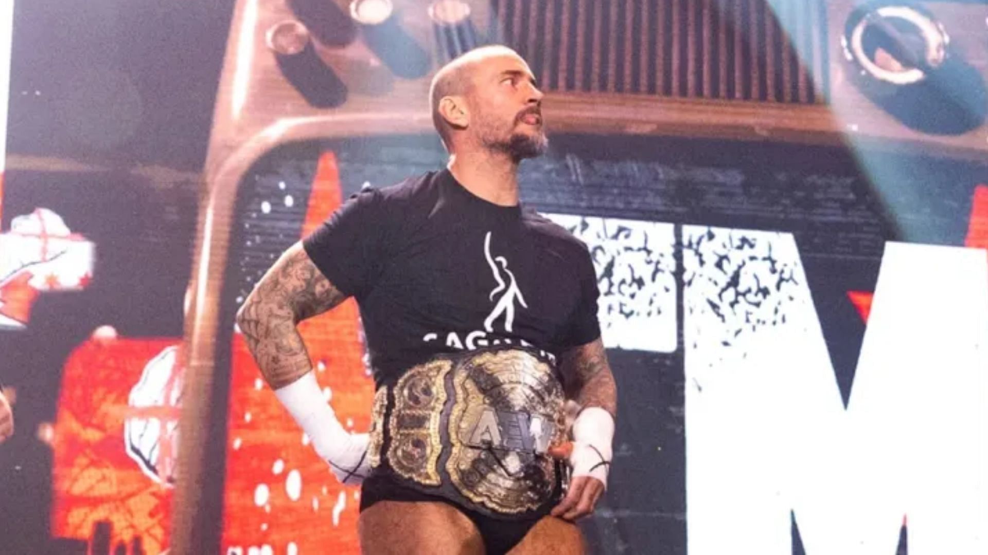 CM Punk was involved in a backstage altercation at AEW All In.