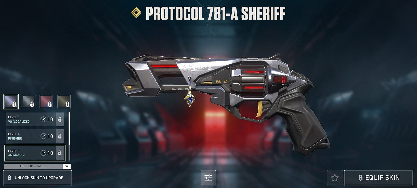 Protocol 781-A Sheriff (Image via Riot Games)
