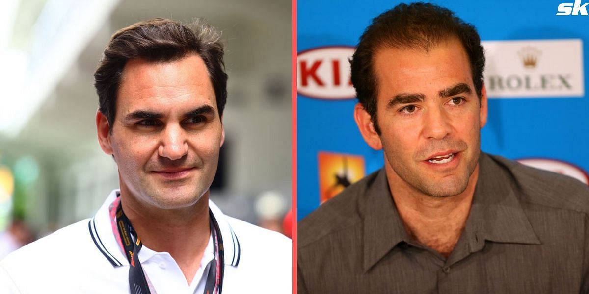 Roger Federer and Pete Sampras won a combined total of 34 Grand Slams